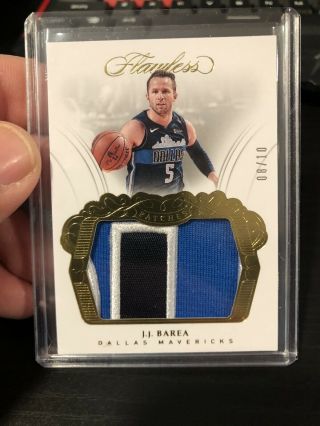 2017 - 18 Flawless Jumbo Patches Jj Barea Sick Patch 08/10