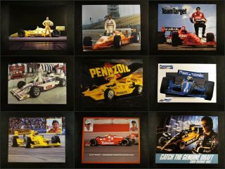 Indycar / Indy / Indianapolis 500 Team Photo Cards: 1980 