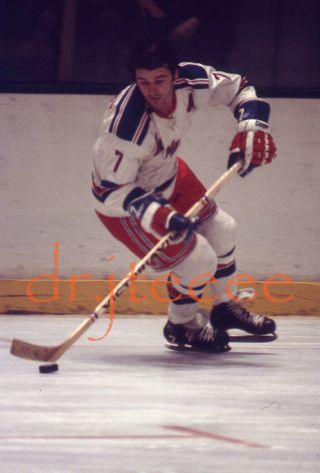 Rod Gilbert York Rangers - 35mm Hockey Slide