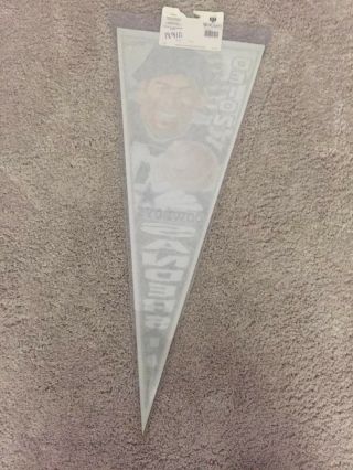 1998 Deion Sanders Dallas Cowboys NFL Football Pennant With Tags Toploader 2