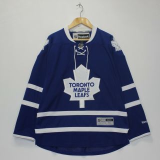 Vintage Toronto Maple Leafs Nhl Reebok Hockey Jersey Mens Size Medium Blue
