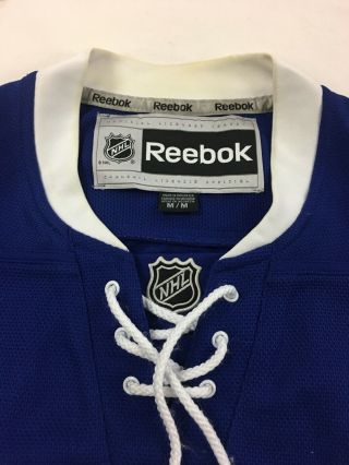 Vintage Toronto Maple Leafs NHL Reebok Hockey Jersey Mens Size Medium Blue 3