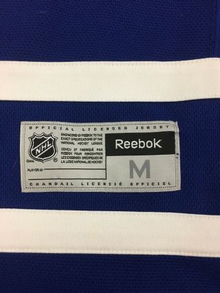 Vintage Toronto Maple Leafs NHL Reebok Hockey Jersey Mens Size Medium Blue 4
