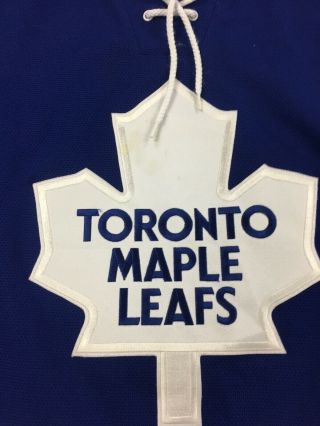 Vintage Toronto Maple Leafs NHL Reebok Hockey Jersey Mens Size Medium Blue 5