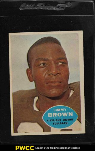 1960 Topps Football Jim Brown 23,  Exmt (pwcc)