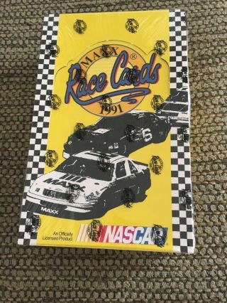 1991 Season Maxx Race Cards 36 Packs Box Set Nascar Trading Cards