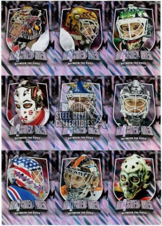 2011 - 12 In The Game Between The Pipes Masked Men 4 Silver 50 - Card Insert Set
