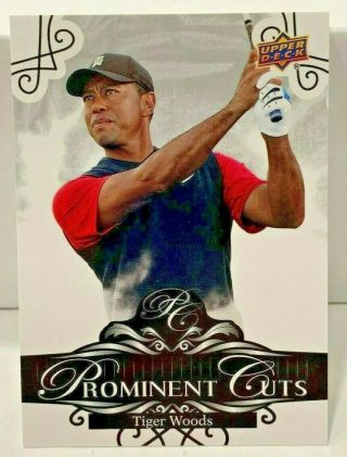 Tiger Woods 2019 Upper Deck The National Nscc Prominent Cuts Silver Sp Pc - 3