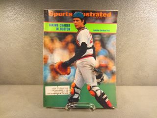Vintage Sports Illustrated July 30,  1973 Boston Red Sox Carlton Fisk Cover