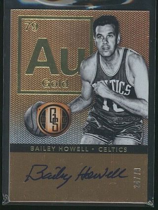 2014 - 15 Gold Standard Bailey Howell Auto/autograph Prizm /79 Celtics