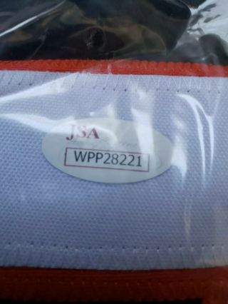 William Perry Chicago Bears Signed Autograph Blue Football Jersey JSA 3