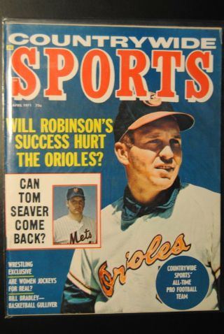 1971 Countrywide Sports - Baltimore Orioles Brooks Robinson Mets Tom Seaver