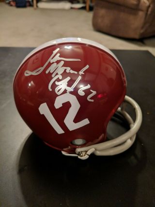 Terrence Mount Cody Signed Autograph Mini Helmet Ncaa Alabama Crimson Tide Auto
