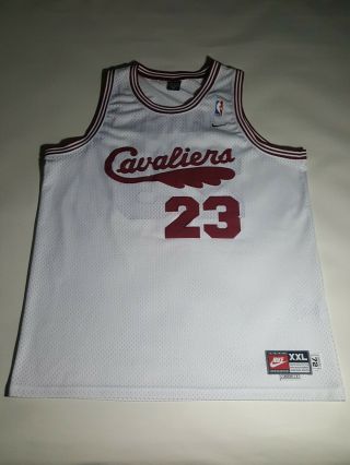 Lebron James Nike Cleveland Cavaliers Nba Team Basketball Jersey Size Xxl Adults