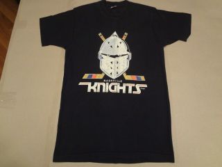 Vintage Fruit Of The Loom Nashville Knights Single - Stitch Shirt