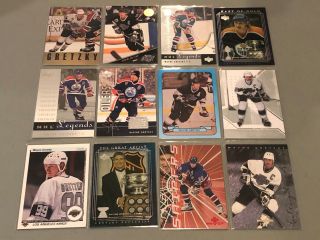 200 Ct Box Wayne Gretzky Hockey Cards Huge Oilers Kings Rangers