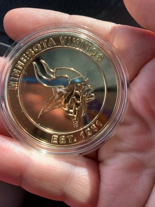 Minnesota Vikings Training Camp Gold Coin