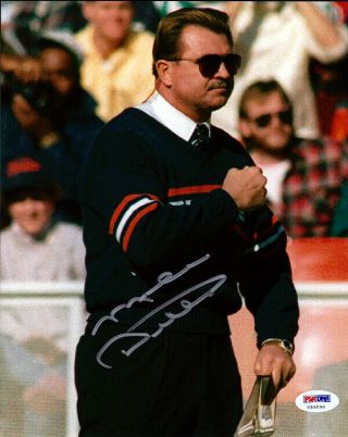 Mike Ditka Authentic Autographed Signed 8x10 Photo Chicago Bears Psa/dna 72638