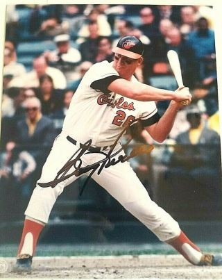 Baltimore Oriole Great - Boog Powell - Autographed Photo 8x10 - Mvp 1970