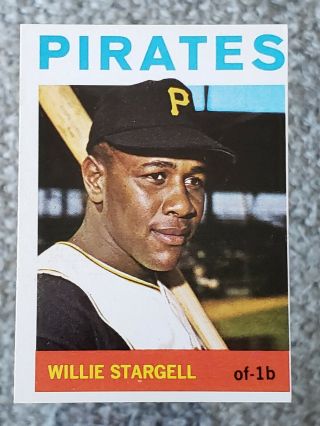 1964 Topps 342 - Willie Stargell Nm Mt Stunning Card.  Colors,  Corners