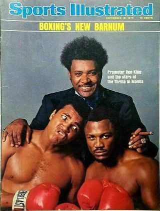 1975 Muhammad Ali - Joe Frazier - Don King Thrilla In Manila Sports Illustrated