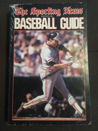Offical Baseball Guide 1984 - Published By The Sporting News