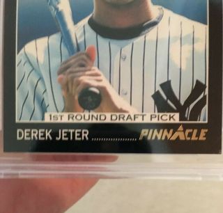 Gem 10 1993 pinnacle derek jeter Rookie Card.  Flawless From Top To Bottom 7