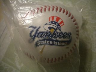 Staten Island Yankees Souvenir Baseball Mint/sealed Wow