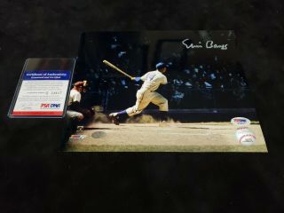 Chicago Cubs Ernie Banks Signed Auto Autograph 8x10 Photo Psa/dna