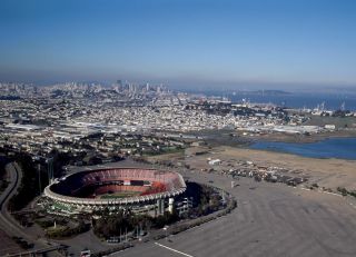 Candlestick Park Stadium Photographs,  San Francisco 3 - Pack 8x10 Photos