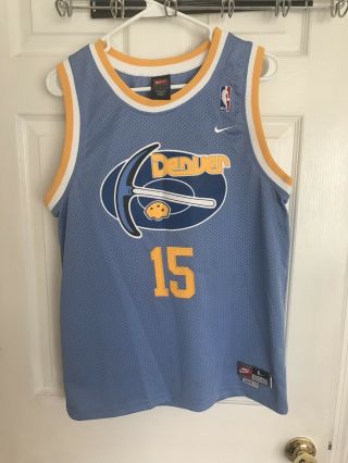 Nike Team Denver Nuggets Carmelo Anthony 15 76 Jersey Length,  2 Size Lager