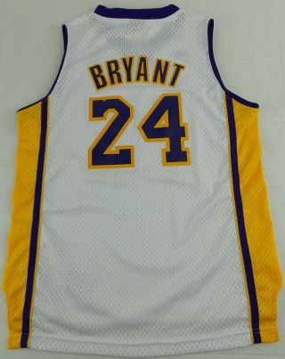 Vintage Adidas Los Angeles Lakers Kobe Bryant Basketball Jersey SizeYouth L14 - 16 2