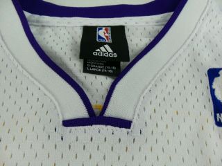 Vintage Adidas Los Angeles Lakers Kobe Bryant Basketball Jersey SizeYouth L14 - 16 6