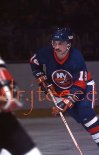 1976 Bryan Trottier York Islanders - 35mm Hockey Slide