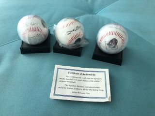 Authentic Autographed Baseball Replicas