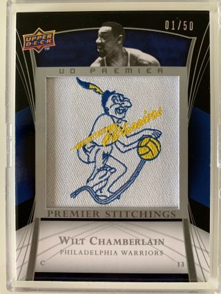 Wilt Chamberlain - Upper Deck Premier - 1/50