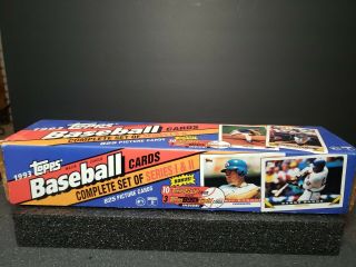 Baseball Cards 1993 Topps Major League Complete Set Series I & Ii