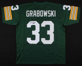Jim Grabowski Signed Green Bay Packers Jersey (jsa Holo) Bowl I & Ii Champ