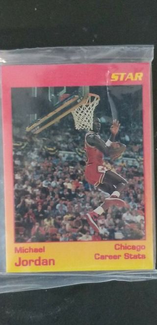 Rare 1991 Star Co.  Michael Jordan 5 Cards Limited Edition Promo Set 1 Of 1000