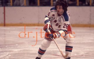 1976 Dave Maloney York Rangers - 35mm Hockey Slide