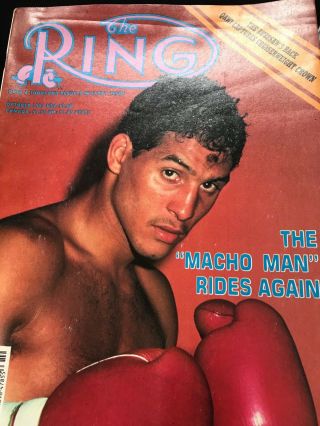VINTAGE OCTOBER & DECEMBER 1985 BACK ISSUES OF THE RING BOXING MAGAZINES 2