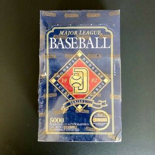 Donruss 1992 Edition Major League Baseball Collectors Set Box
