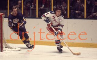 1976 Ron Greschner York Rangers - 35mm Hockey Slide