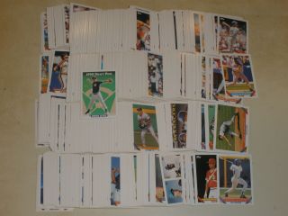 1993 Topps Baseball Set Series 1 & 2 825 Cards Derek Jeter Rookie