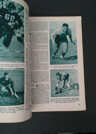 VTG 1932 Illustrated Football Annual All - American College Football Review 3