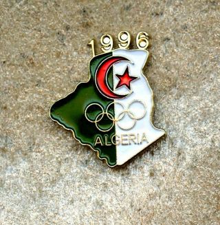 Noc Algeria 1996 Atlanta Olympic Games Pin