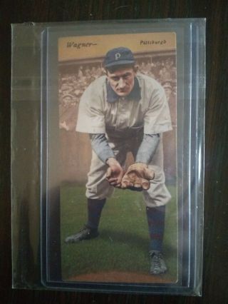1st Released Honus Wagner Art Baseball Card Ars Longa