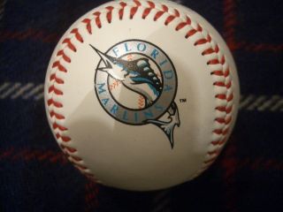 Florida Marlins Official National League Souvenir Baseball,  Ln,