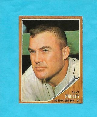1962 Topps Baseball Dave Philley 542 Ex - Mt - Nmt High End Set Break