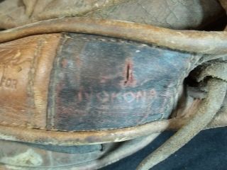 Vintage Nokona Baseball Glove Right Handed Thrower Ristankor G55 3